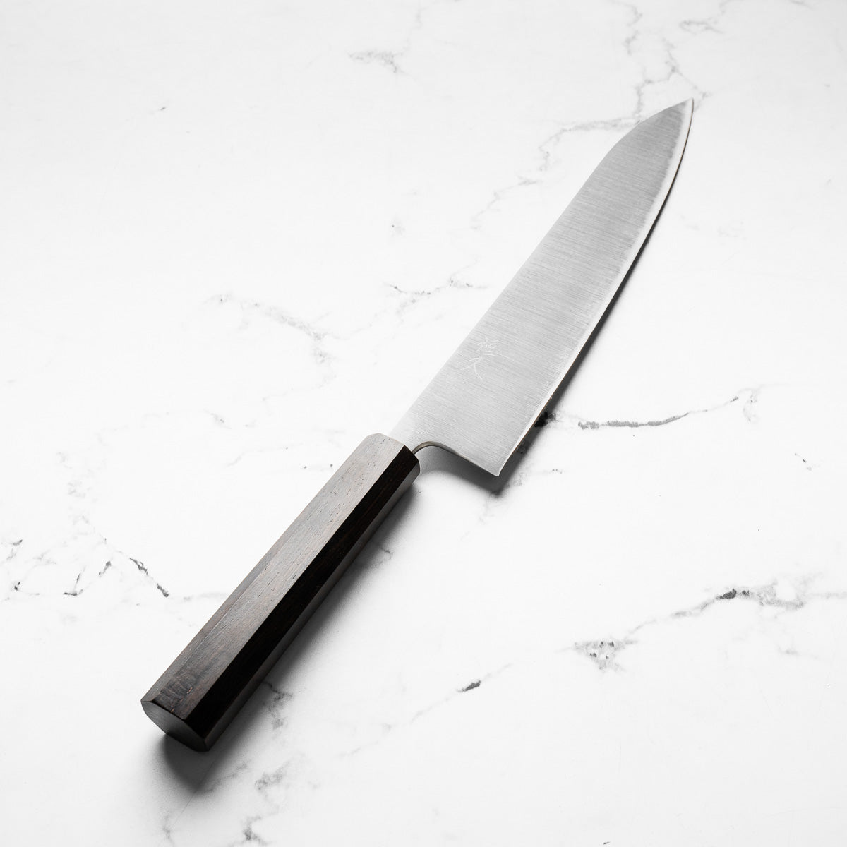 Tsunehisa Blue Super Migaki Gyuto 210mm - Ebony