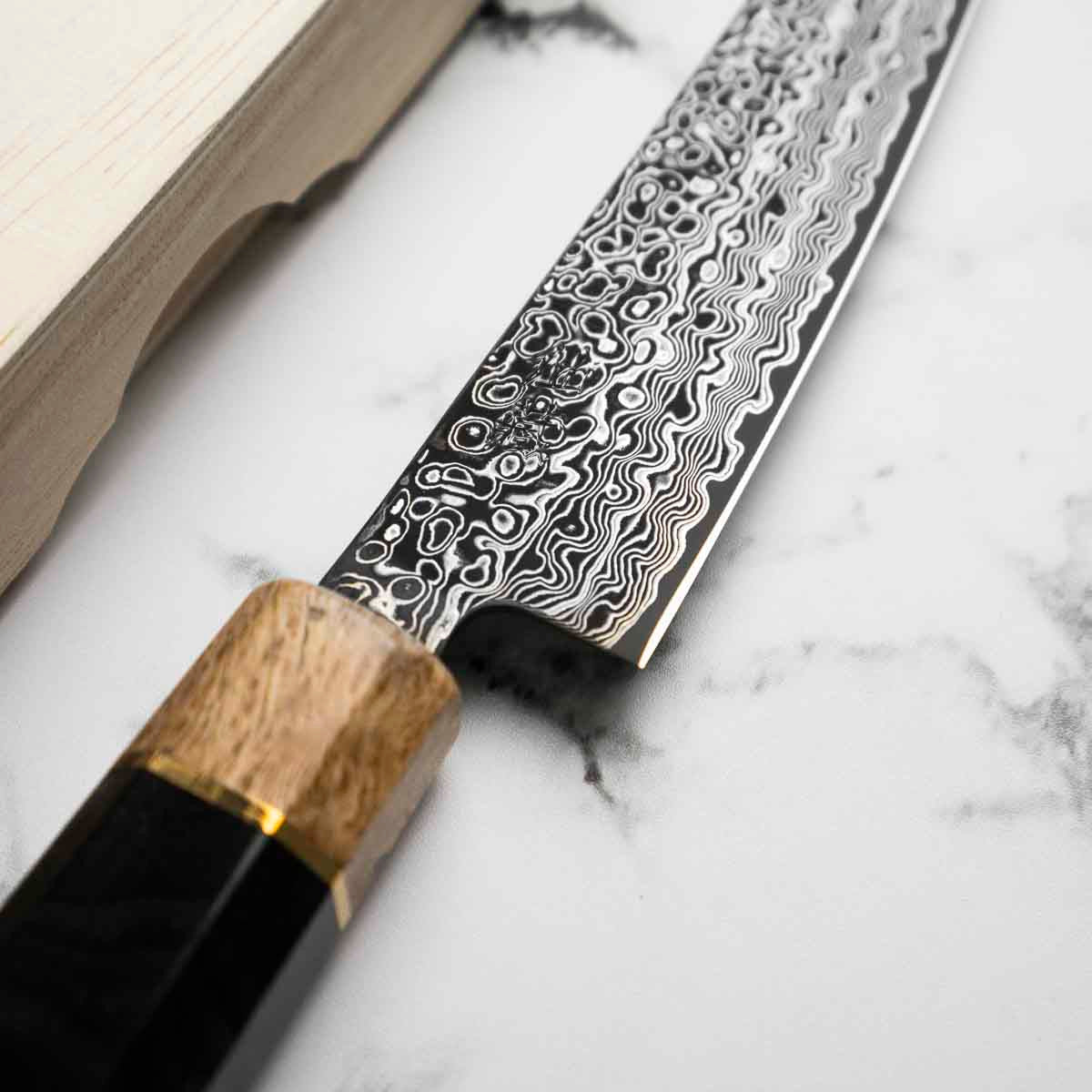 Senzo Dawn SG2 Damascus Petty - Limited Edition