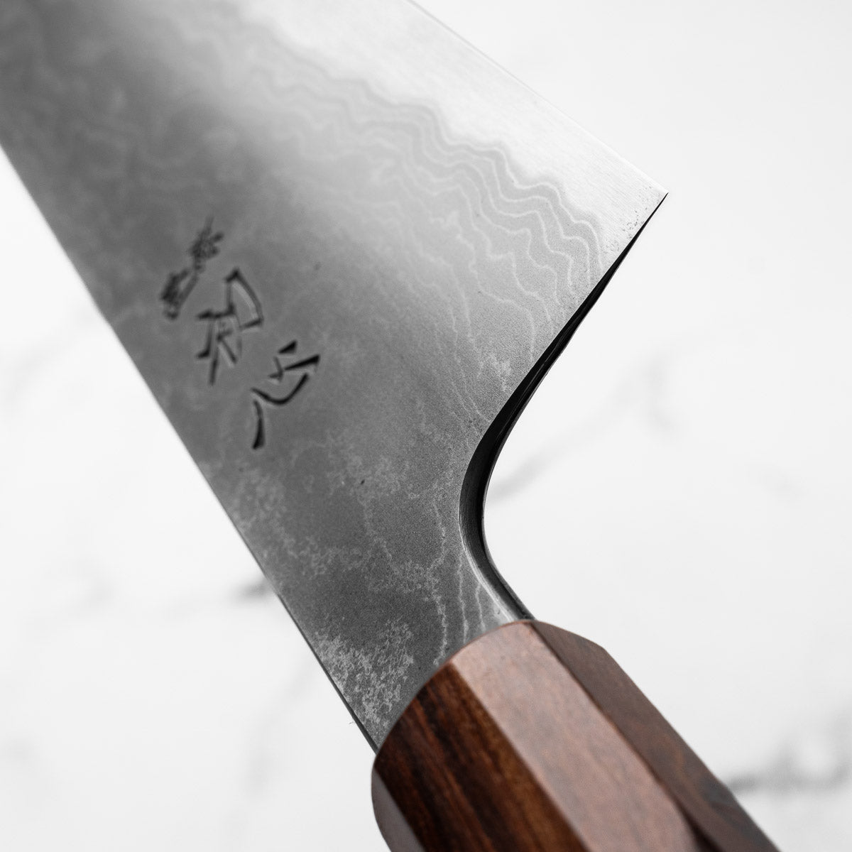 Hatsukokoro Blue 1 Damascus Gyuto 240mm
