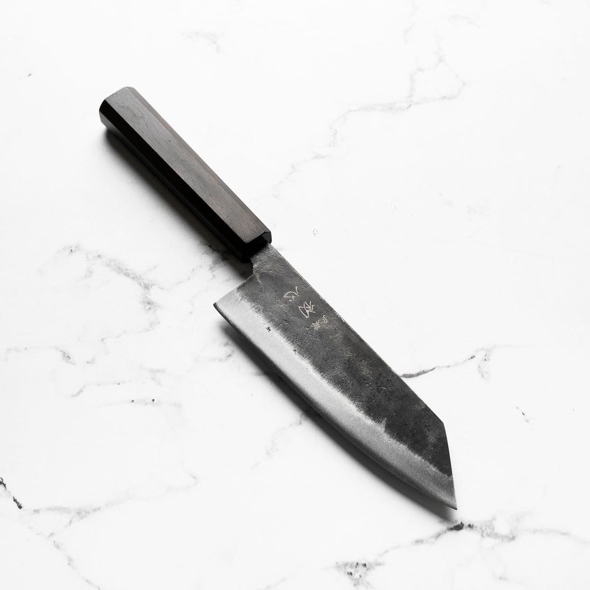 Hatsukokoro Kurogane Blue 2 Bunka 165mm - Ebony