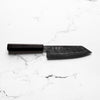 Hatsukokoro Kurogane Blue 2 Bunka 165mm - Ebony