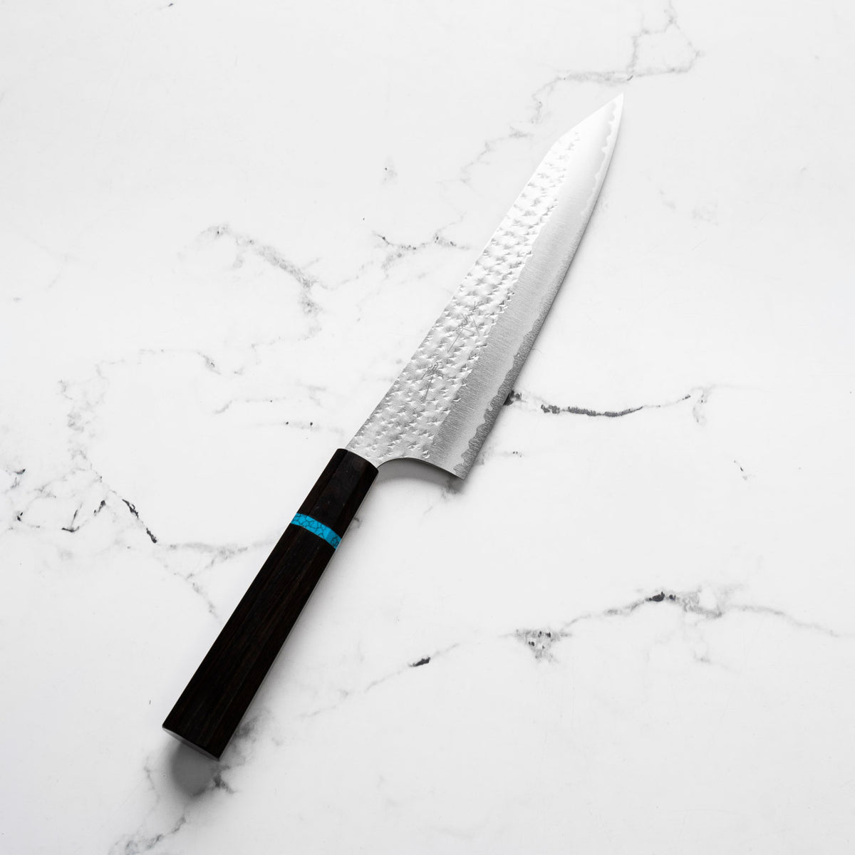 Yu Kurosaki AS Kokusen Ei Gyuto 210mm - Ebony Turquoise