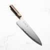 Y.Tanaka x Sakai Kikumori Extra Tall Blue 1 Gyuto 255mm - Siamese Rosewood & Blonde