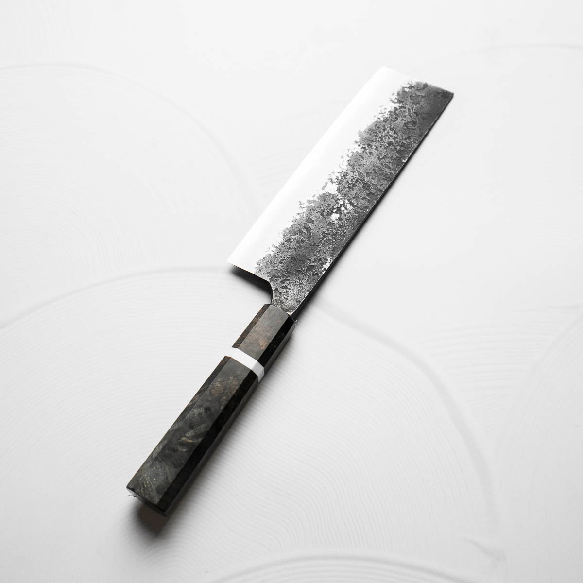 Mazaki White 2 Nashiji Nakiri 165mm - Maple
