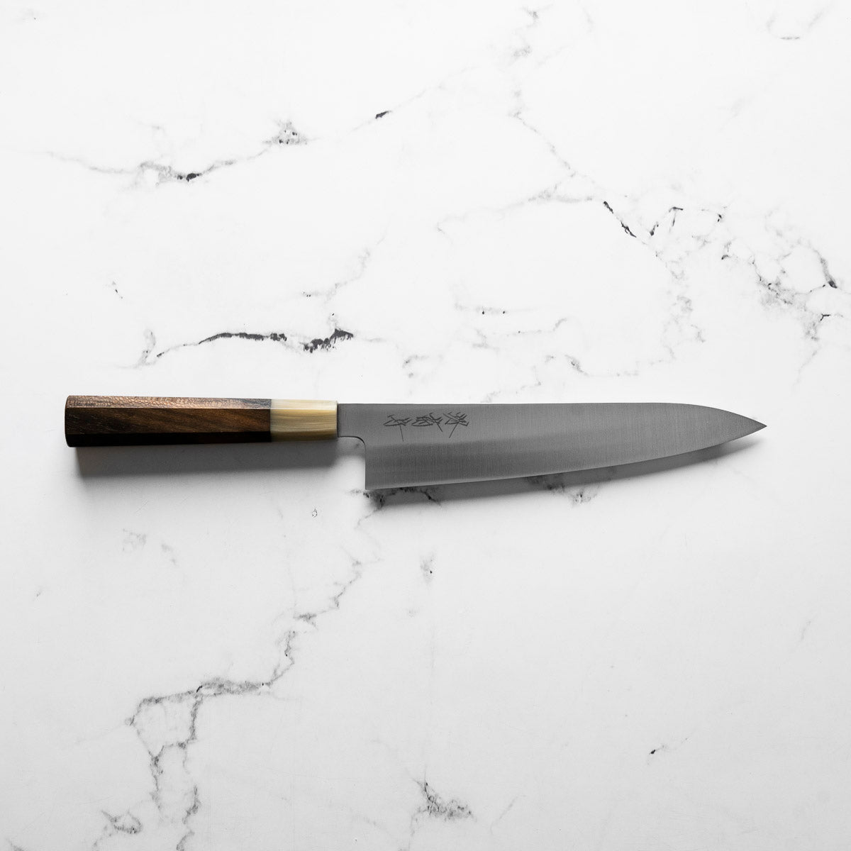 Sakai Kikumori White 2 Gyuto 210mm - Persimmon