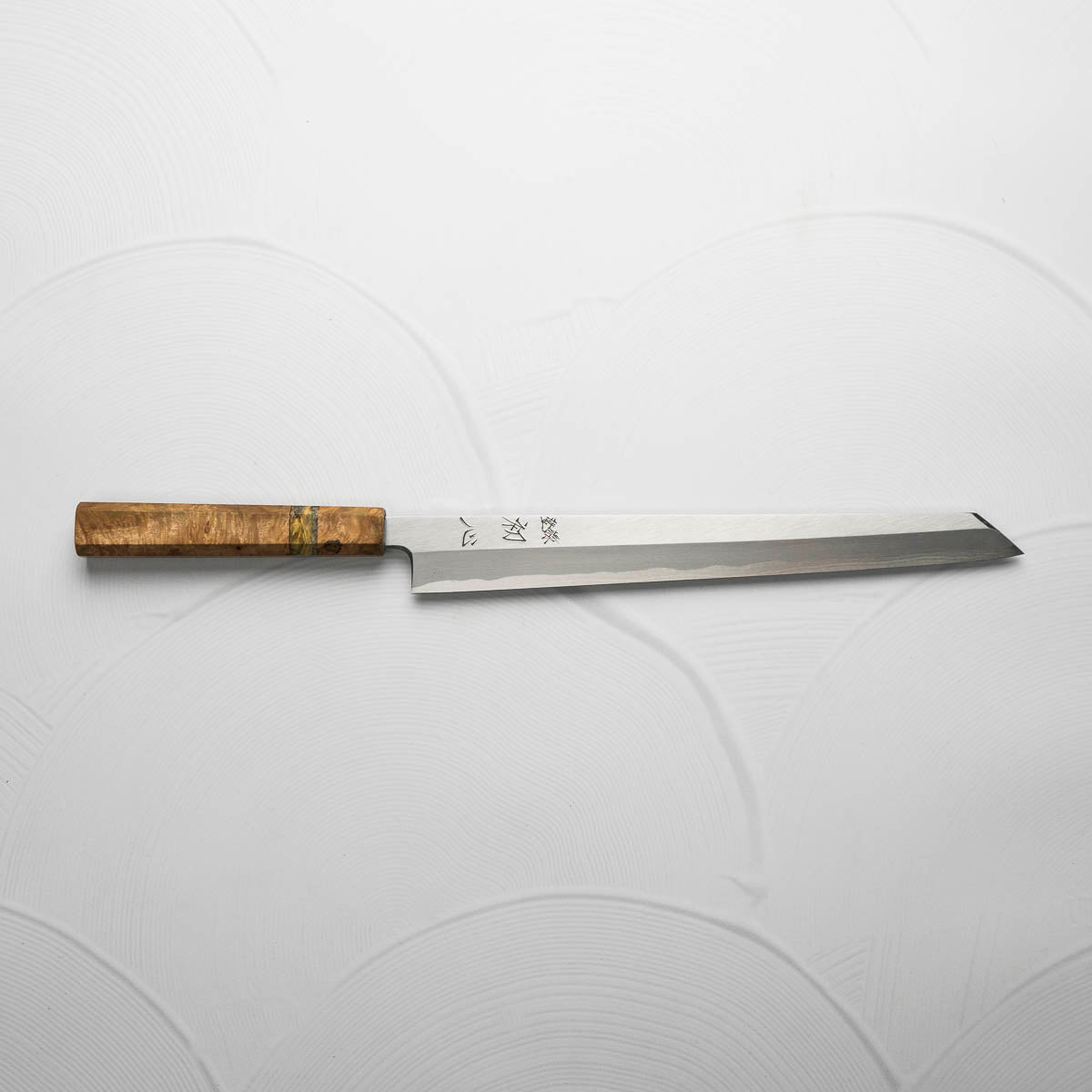 Hatsukokoro Shirasagi (Myojin) White 2 Kiritsuke Yanagiba 300mm - Custom
