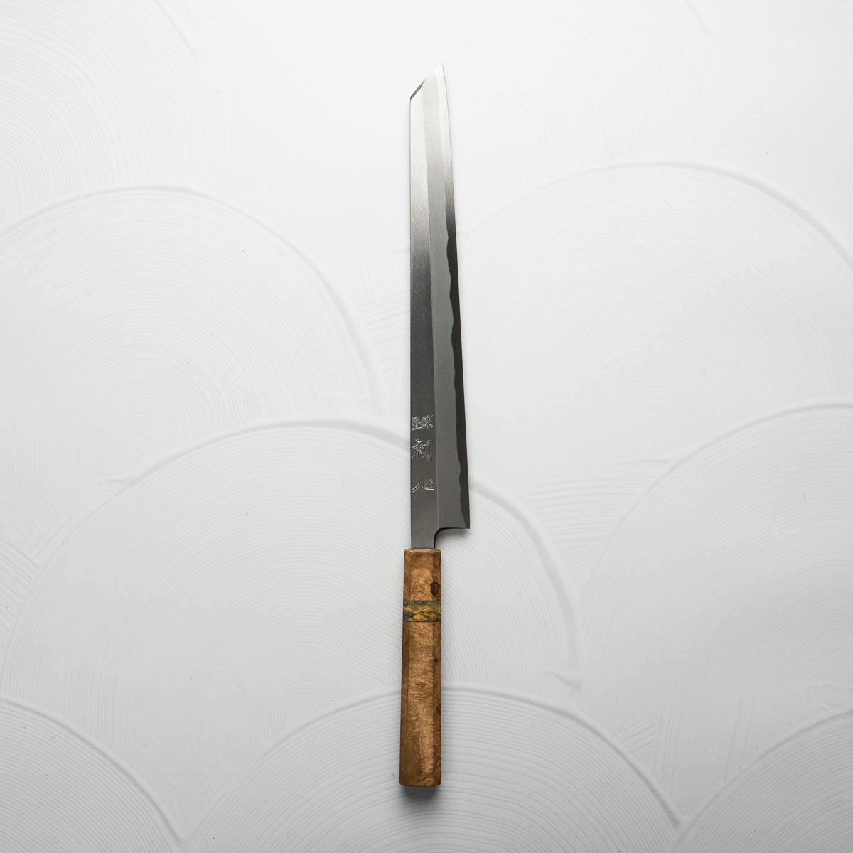 Hatsukokoro Shirasagi (Myojin) White 2 Kiritsuke Yanagiba 300mm - Custom