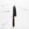 Hatsukokoro Ryuhyo Kurozome SG2 Damascus Bunka 180mm - Persimmon