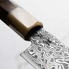 Seido VG10 Kurozome Nickel Damascus Petty 150mm - Persimmon