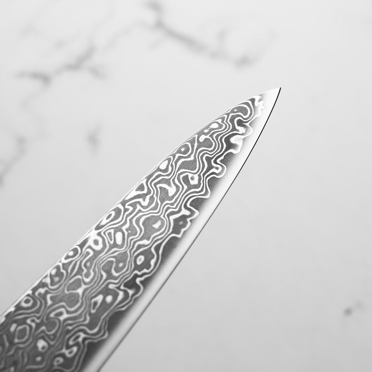 Seido VG10 Kurozome Nickel Damascus Petty 150mm - Persimmon