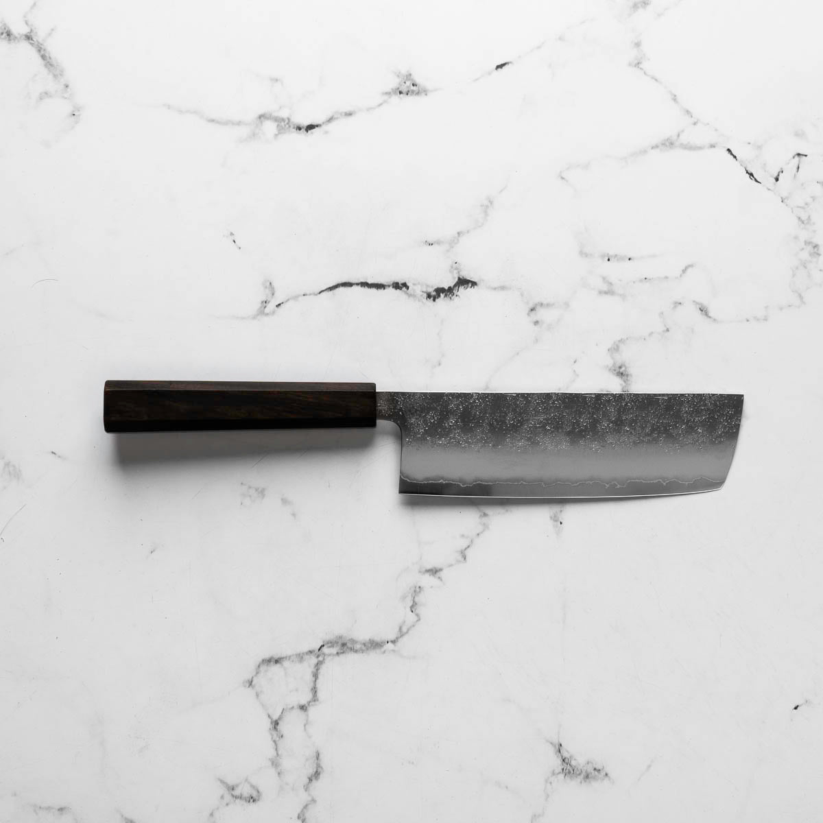 Hajimaru Ginsan Nashiji Nakiri 160mm - Mono Ebony