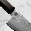 Hajimaru Ginsan Nashiji Ko Santoku 150mm - Mono Bubinga