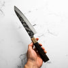 Hatsukokoro SLD Kurouchi Damascus Gyuto 240mm - Ebony & Blonde