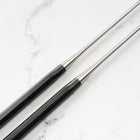Hatsukokoro Ebony Moribashi Plating Chopsticks - 180mm