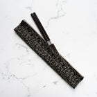 Hatsukokoro Ebony Moribashi Plating Chopsticks - 180mm