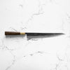 Seido "Kuro" x Tadafusa White 2 Kurouchi Sujihiki 270mm - Persimmon