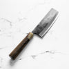 Seido "Kuro" x Tadafusa White 2 Kurouchi Nakiri 165mm