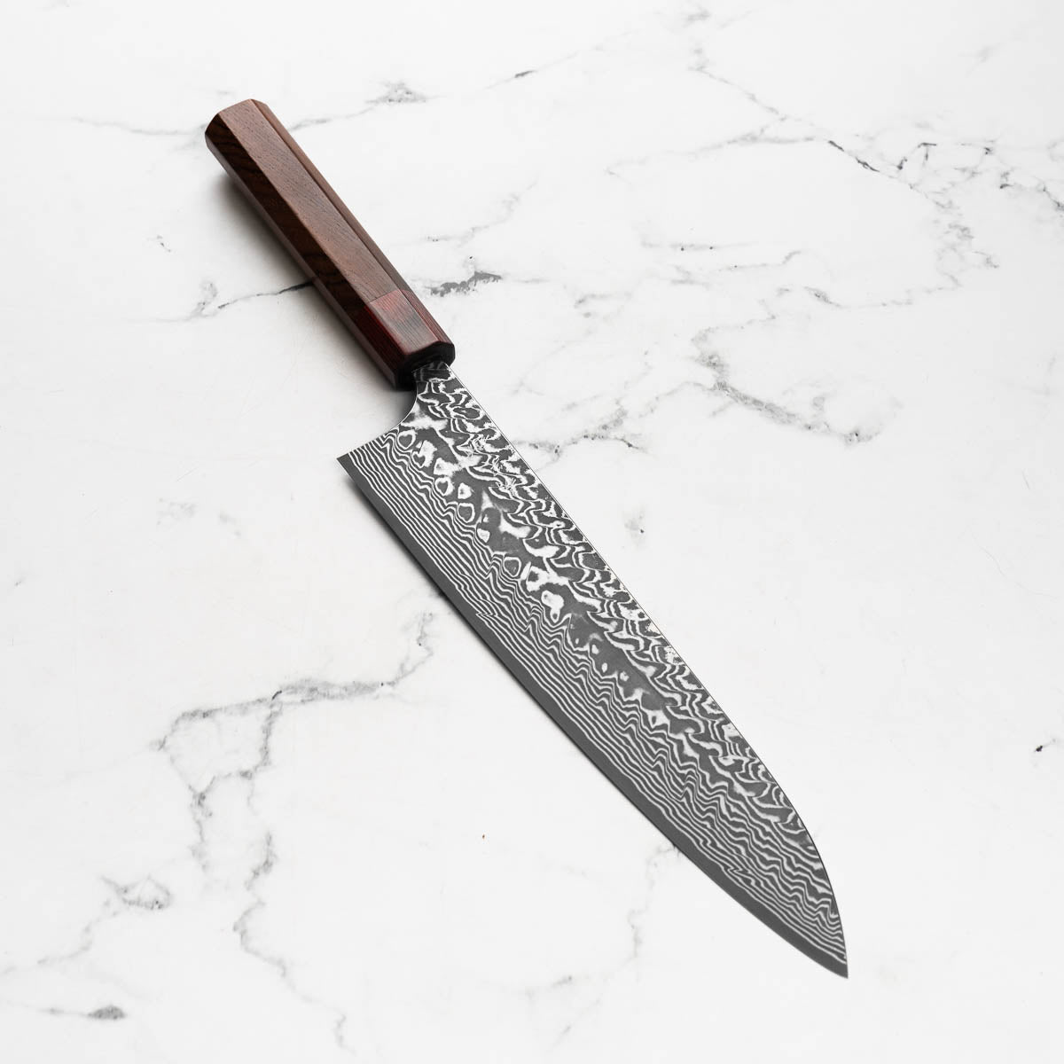 Yoshimi Kato SG2 Nickel Damascus Gyuto 240mm