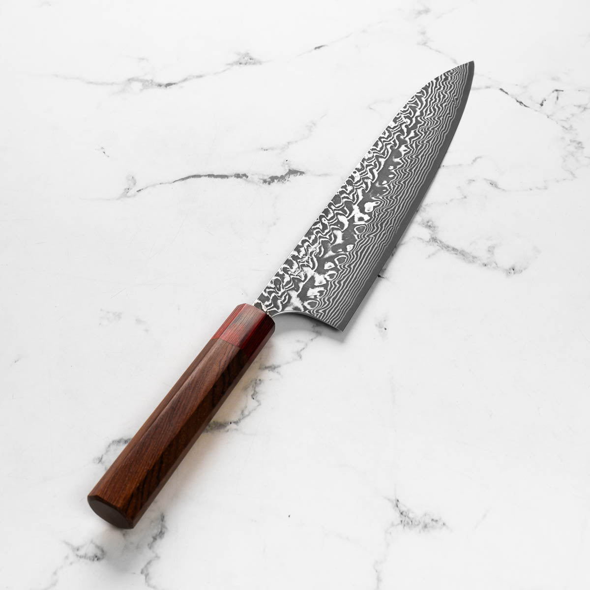 Yoshimi Kato SG2 Nickel Damascus Gyuto 240mm