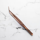 Curved Tip Plating Tweezer 20cm - Copper