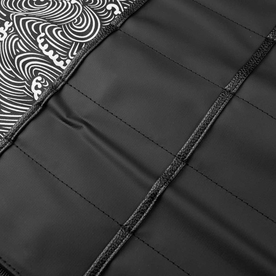 Porter 5 Pocket Polymer Knife Roll - Grey Liner