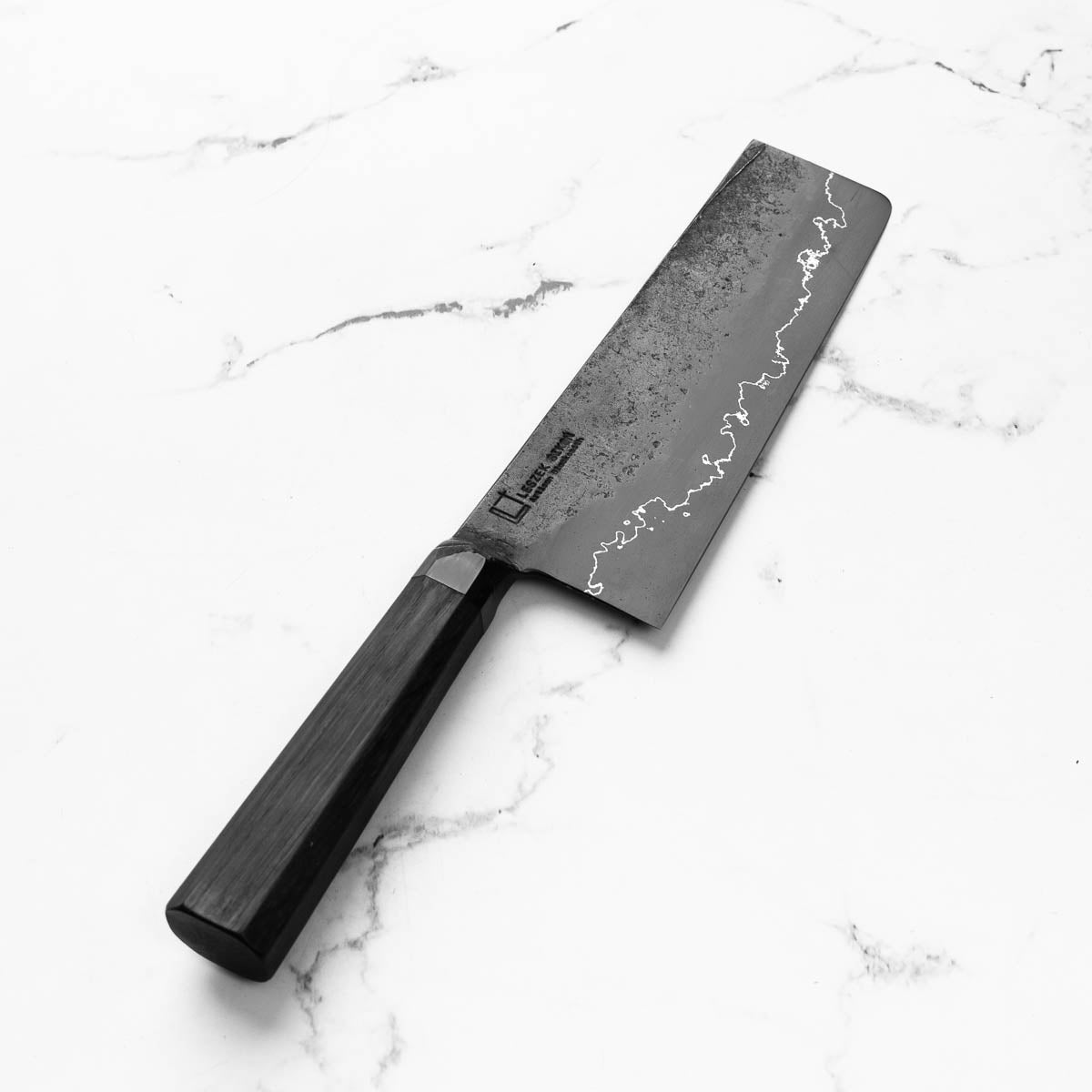 Leszek Sikoń San Mai Nakiri 210 - Ebony