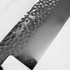 Touroku Sakai Kagayaki VG10 Damascus Tsuchime Nakiri 160mm