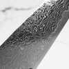 Hatsukokoro Ryuhyo Migaki SG2 Damascus Gyuto 240mm - Ebony
