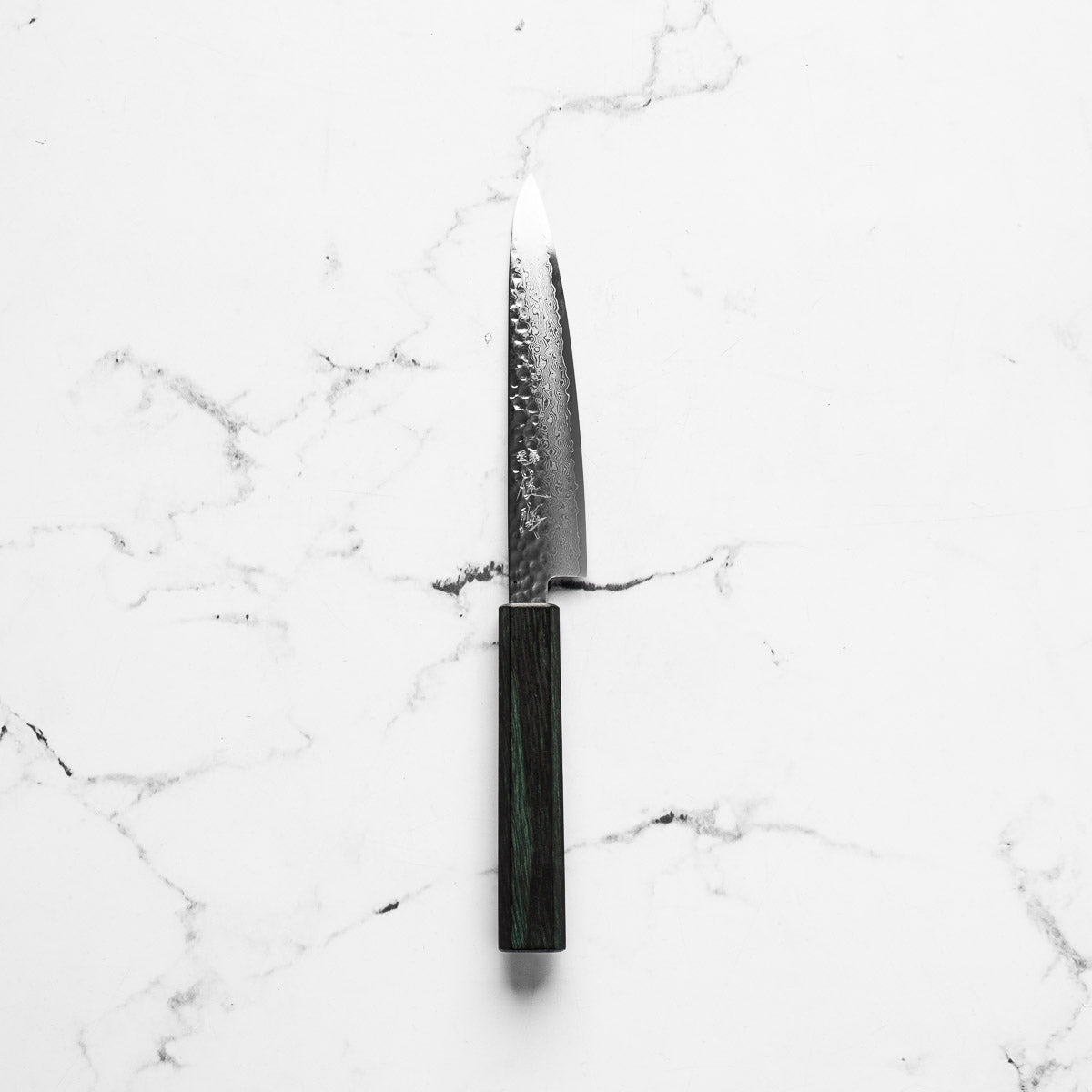 Touroku Sakai Kagayaki VG10 Damascus Tsuchime Petty 150mm