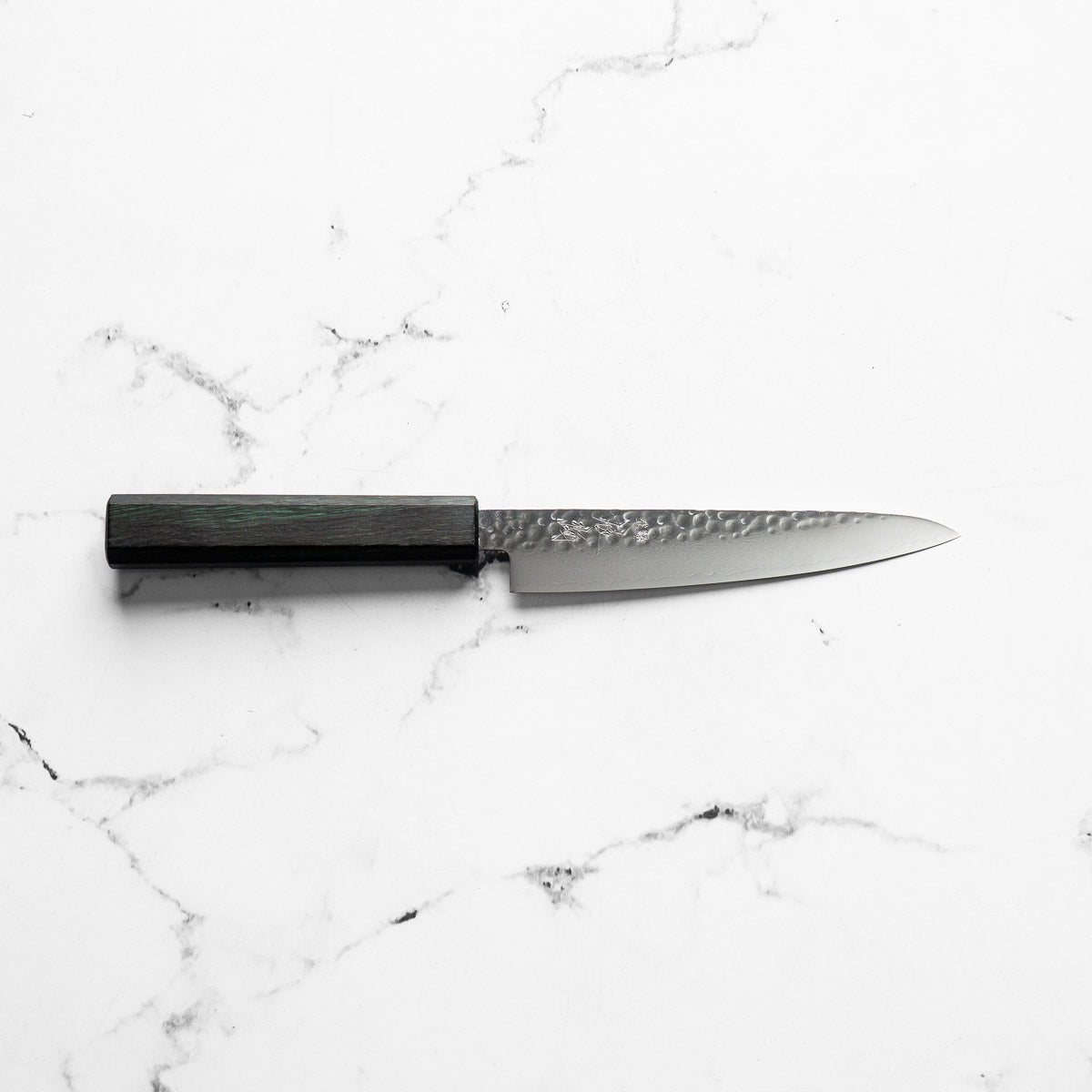 Touroku Sakai Kagayaki VG10 Damascus Tsuchime Petty 150mm