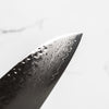 Touroku Sakai Kagayaki VG10 Damascus Tsuchime Santoku 170mm