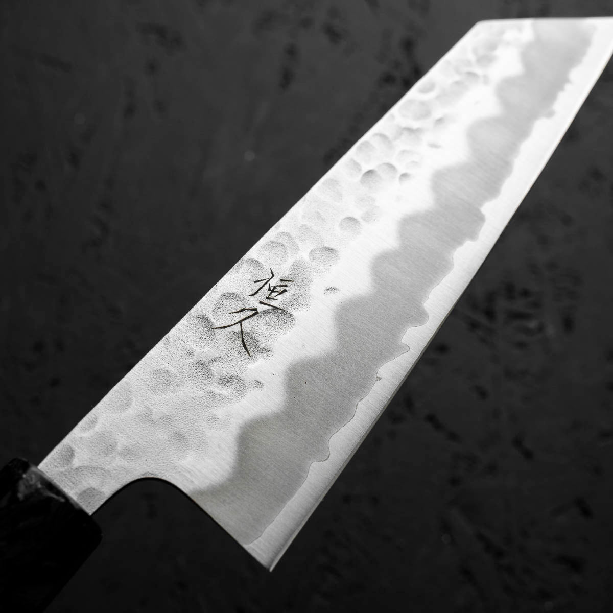 Tsunehisa White 2 Stainless Clad Tsuchime Bunka 165mm - Dark Carbon Fibre