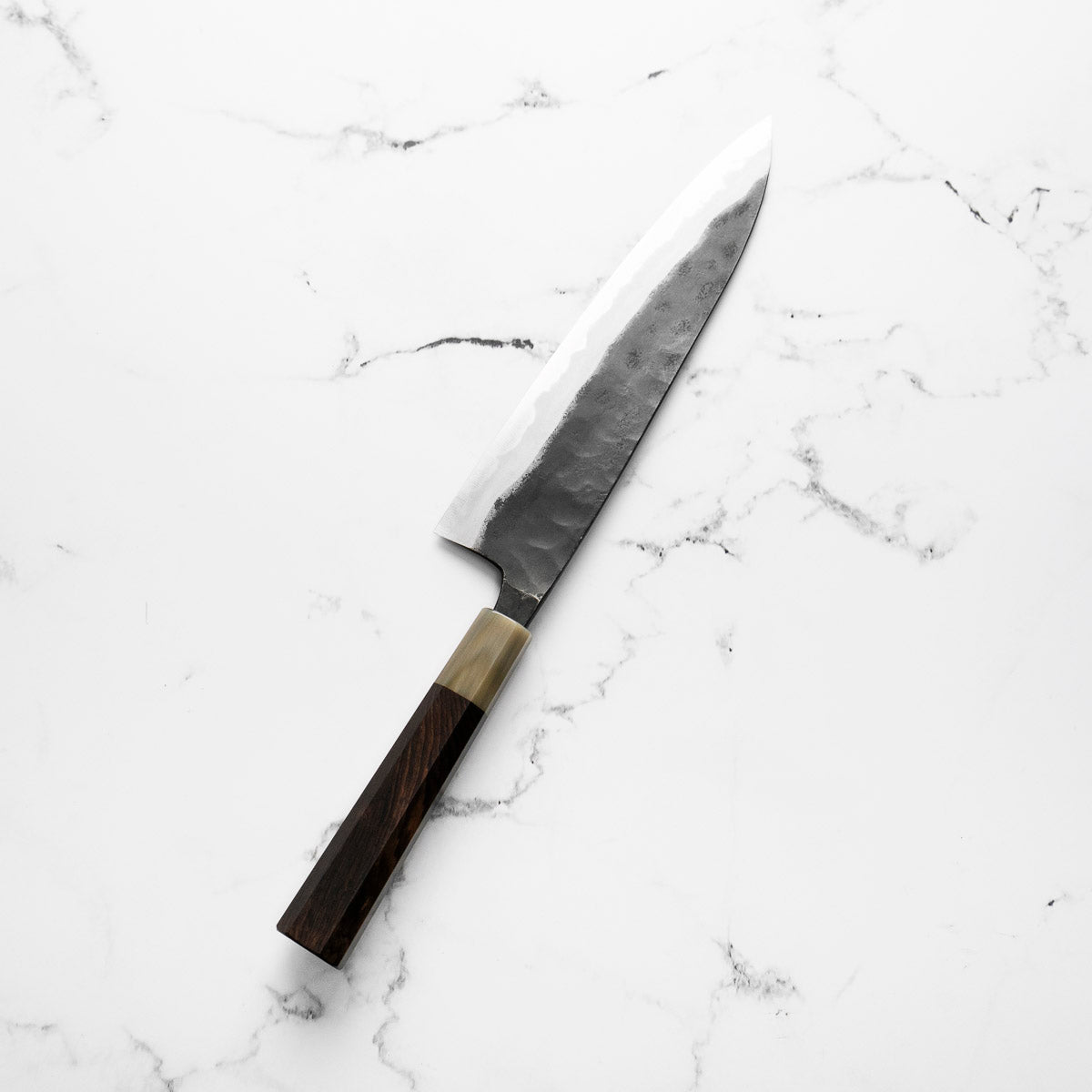 Kyohei Shindo Blue 2 Gyuto 210mm - Ebony & Blonde