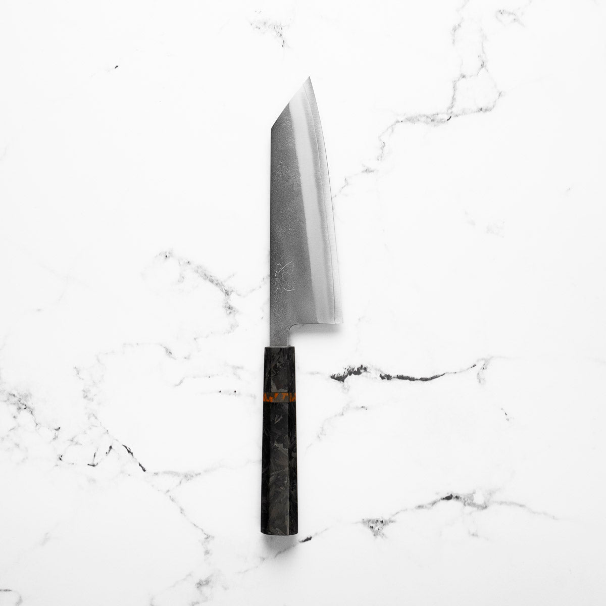 Yoshikane (Hatsukokoro) SKD Nashiji Bunka 165mm - Carbon Fibre