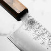 Hajimaru Ginsan Nashiji Santoku 170mm - Bubinga