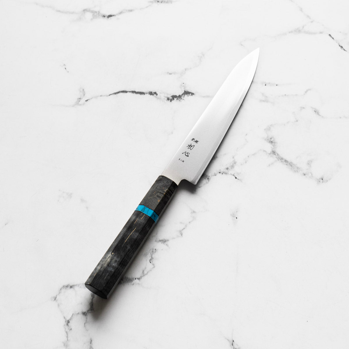 Hatsukokoro Kaijin Blue 2 Stainless Clad Petty 150mm - Maple Turquoise