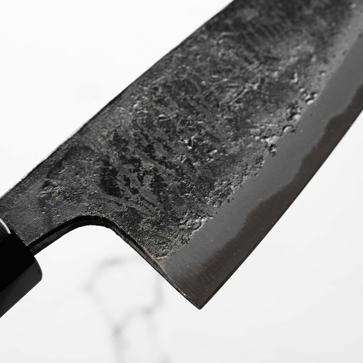 Hatsukokoro Kurokaze Blue 2 Kurouchi Double Bevel Deba 150mm