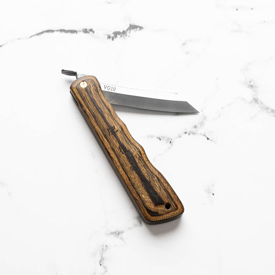 Nagao Kanekoma Higonokami VG10 Steel - Walnut