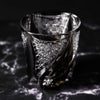 Nemoto Glass Crafts Rock Glass Harp Gray