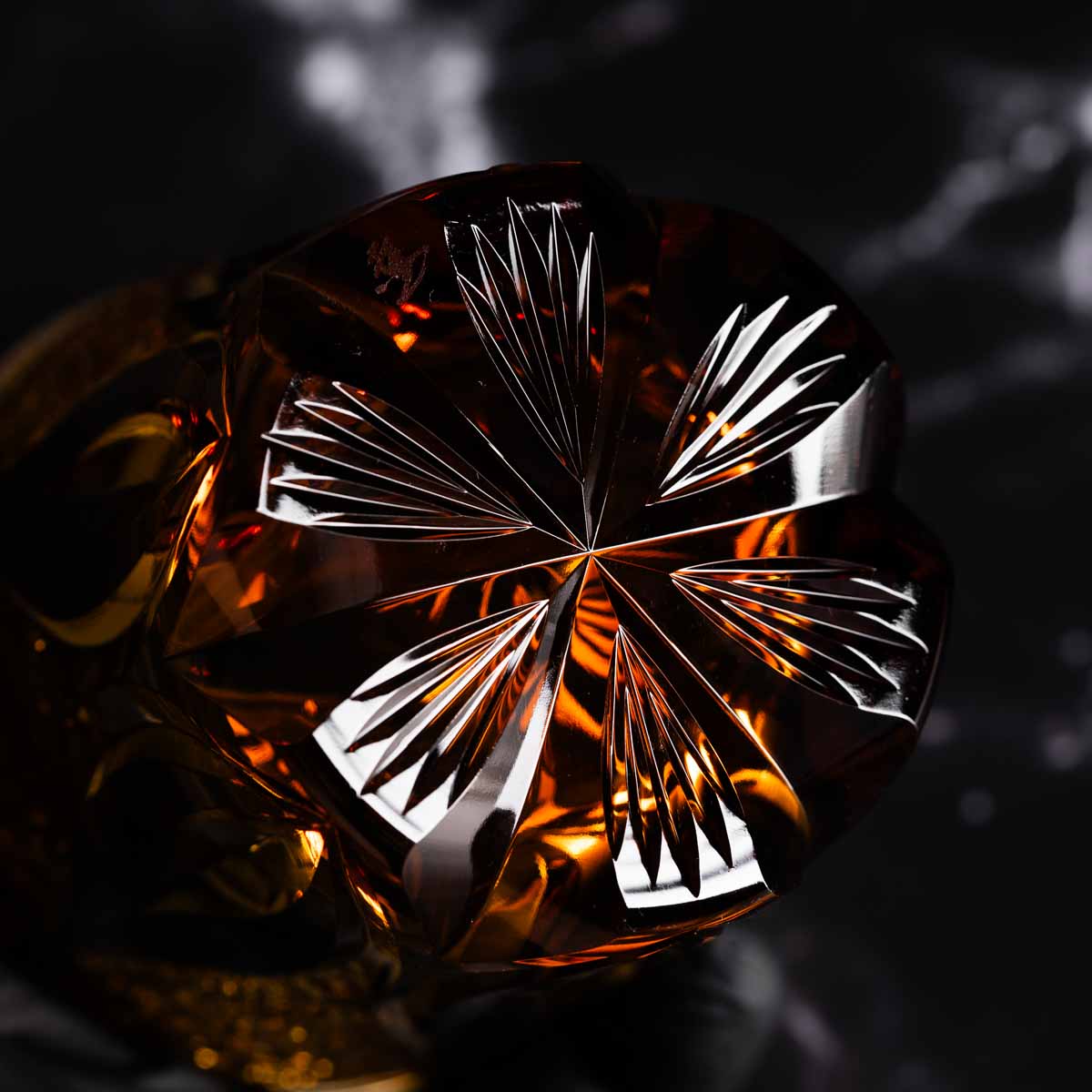 Nemoto Glass Crafts Rock Glass Shizuku Red
