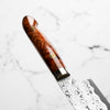 Nigara Hamono "Anmon" SG2 Damascus Petty 150mm - Western Karin Handle