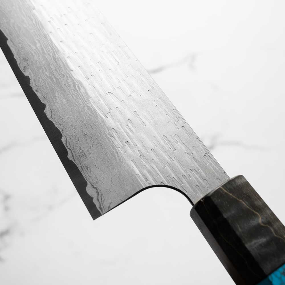 Nigara Hamono VGXEOS Gyuto 240mm - Maple Turquoise