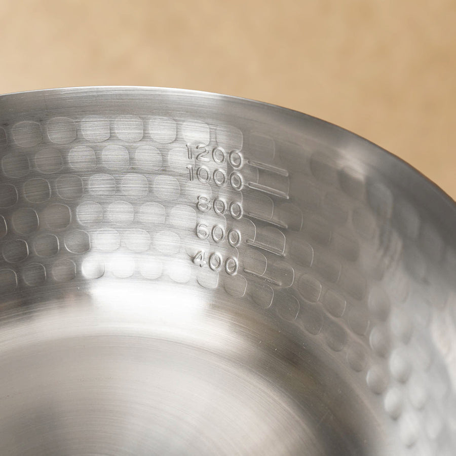 Yoshikawa Stainless Yukihira 3 Pan Bundle - 14cm, 18cm, 22cm (No Lid)