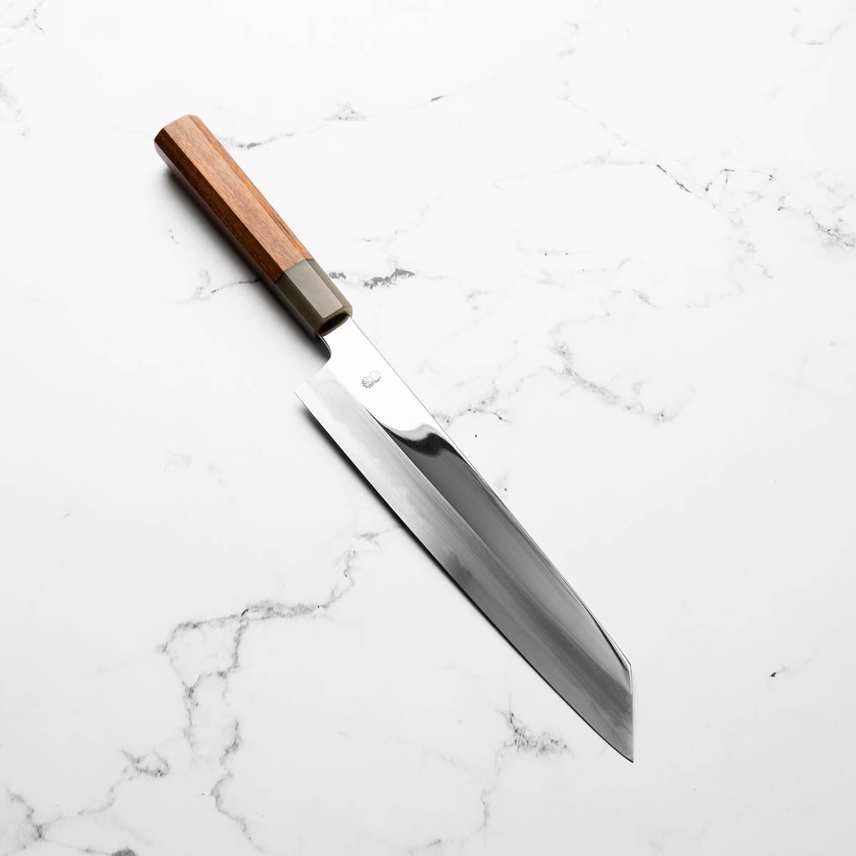 Sakai Kikumori "Choyo" Blue 1 Kiritsuke Gyuto 240mm - Quince