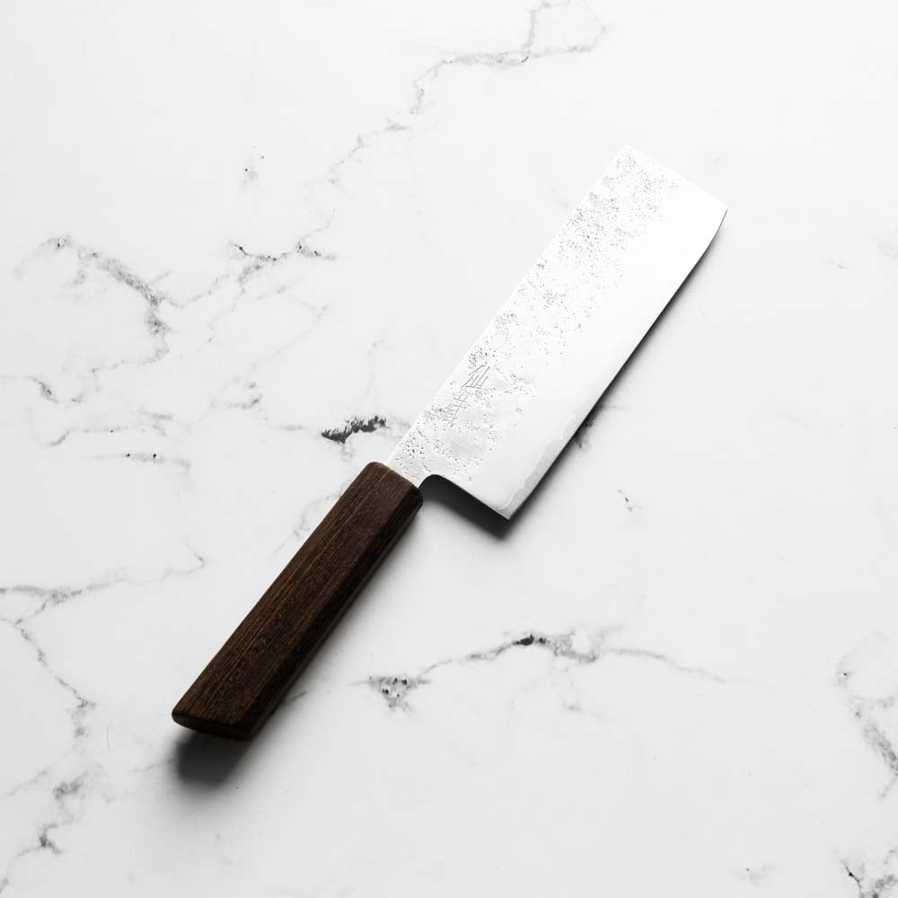 Senzo Retro Ginsan Nakiri 167mm