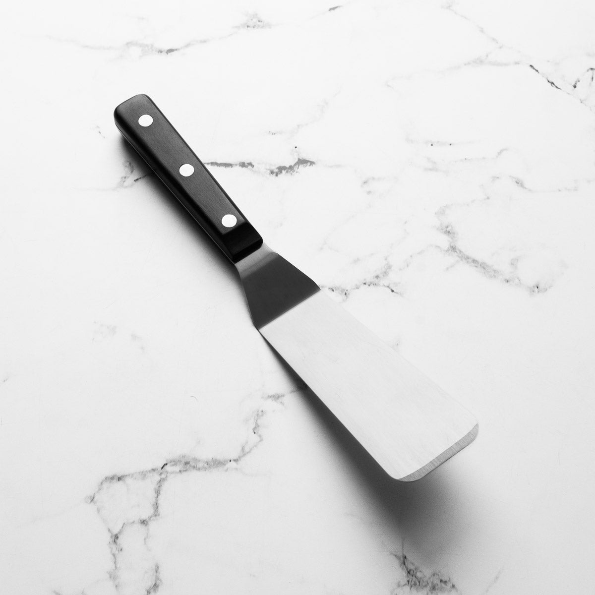 Stainless Steel Spatula Large - Wooden Handle