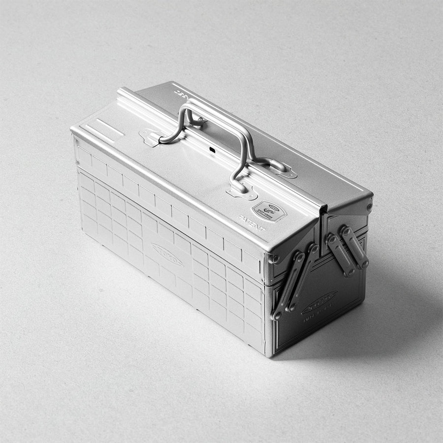 TOYO Cantilever Toolbox ST-350SV (Silver)
