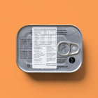 La Perle - des Dieux Sardines in Grapeseed Oil and Sliced Orange