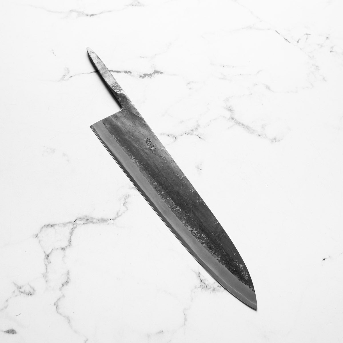 Tadafusa "Seido" White 2 Kurouchi Gyuto 210mm - Blade Only