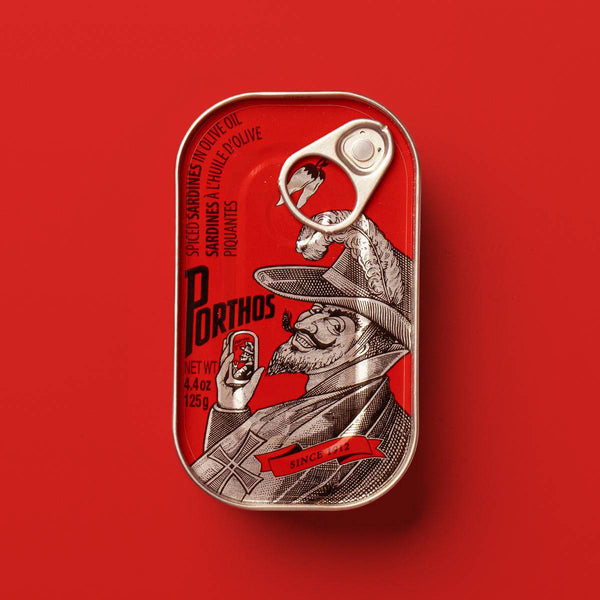 Porthos - Spicy Sardines in Olive Oil